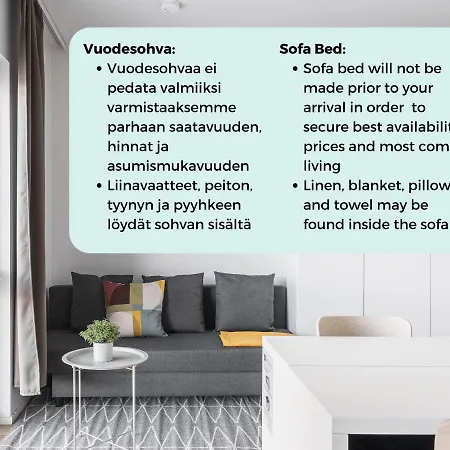 Appartement Hiisi Homes Fatabuurinkatu